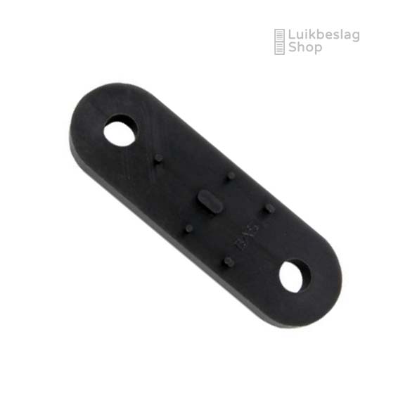 Vulplaatje voor de automatische luikvastzetter