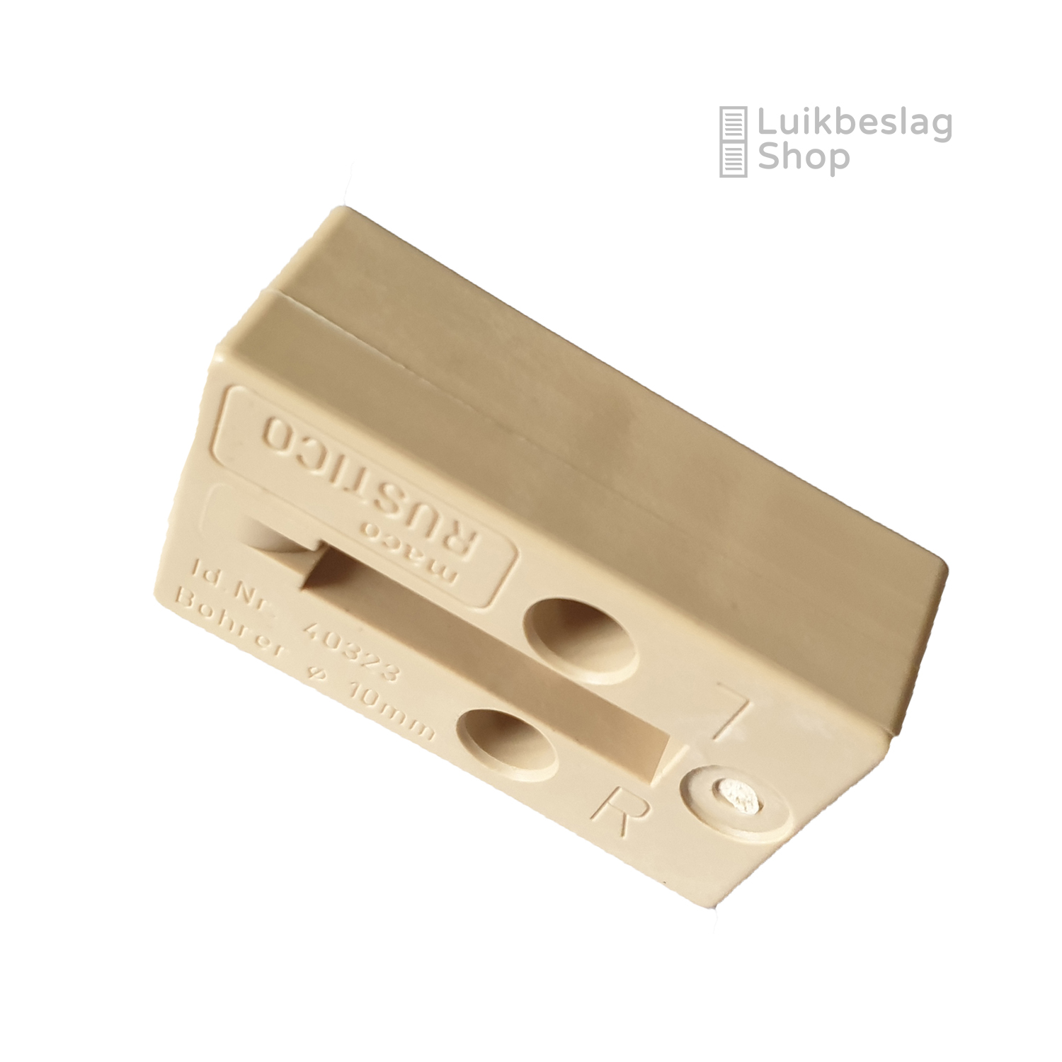 Boormal voor comfort vastzetter Maco onder het luik