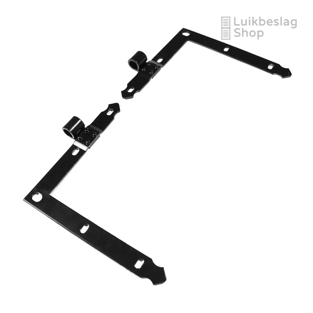 Oudhollands hoek geheng recht E- maat 30, draairichting links